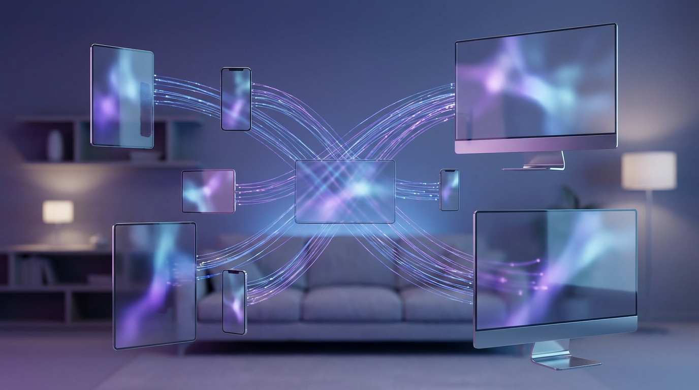 Connected television visualization